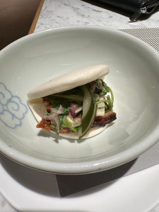 Sneaky off menu pork belly bun ++++++