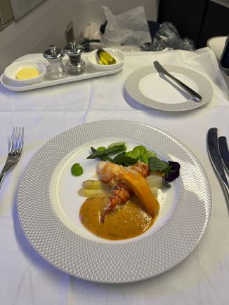 Not as good as the other lobster starter
