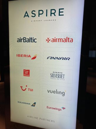 Aspire lounge access