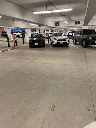 EA - suprised they parked a Chrysler 300 in it considering it's ussually only FCARs here.