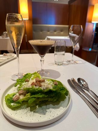 Caesar Salad to start