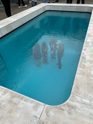 Brilliant piece where visitors walked underneath