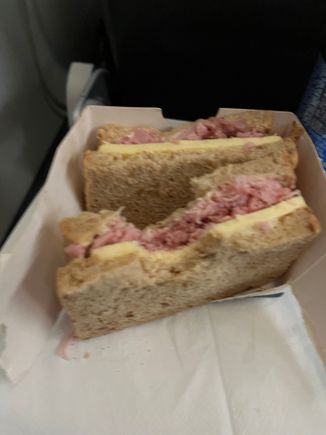 One bite in