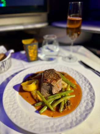 Angus Beef Tenderloin - perfectly cooked