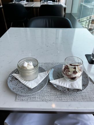 9/10---Vanilla Ice cream and Tiramisu 
