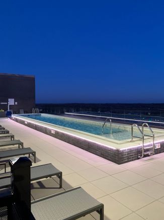 Rooftop pool