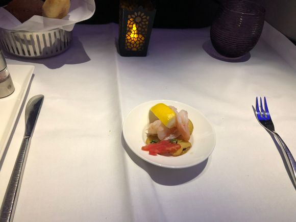 Prawn canapé