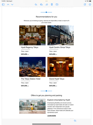The Tokyo Station Hotel joining World of Hyatt?