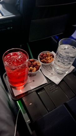 Drinks and nuts 
