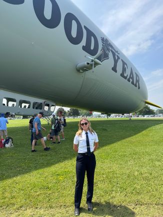 Blimp captain. She was very friendly and informative.