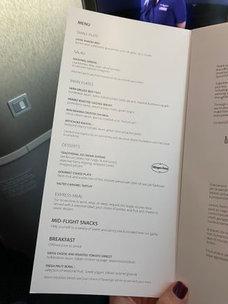 I had pre-ordered the sea bass