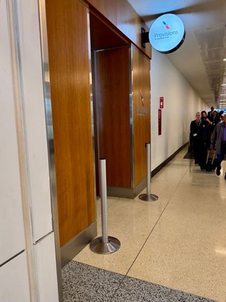 Entrance just before A1