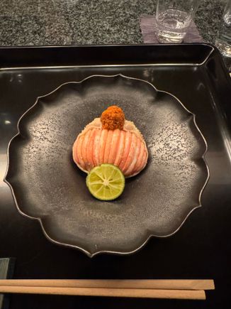 female snow crab with roe….amazing; my favorite