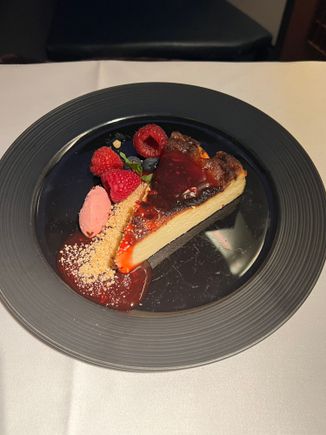 Basque burnt cheesecake