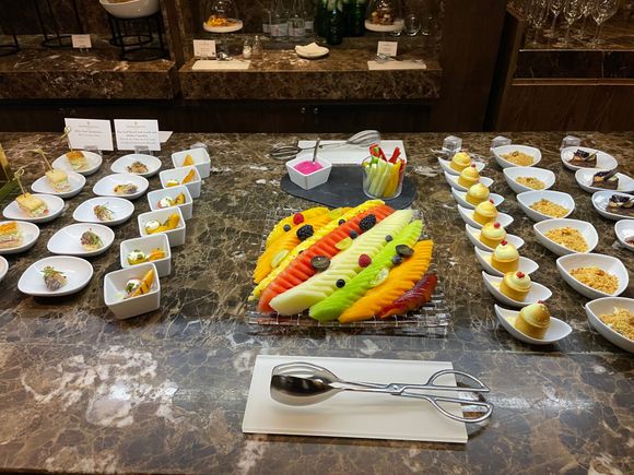 Evening spread 