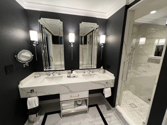 sinks and shower