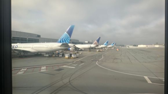 Great tarmac and terminal views from F-G connector
