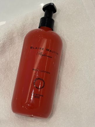 Blaise Mautin bespoke scented amenities, same perfumer found in PH Paris & Milan