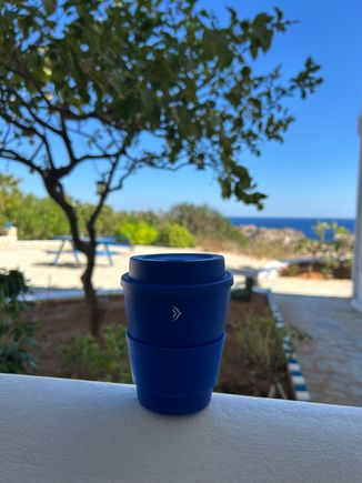 received one during my intra-Schengen ATH lounge visit https://en.wikipedia.org/wiki/International_Coffee_Day