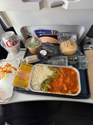 Regardless of cabin always a good curry on BA. 