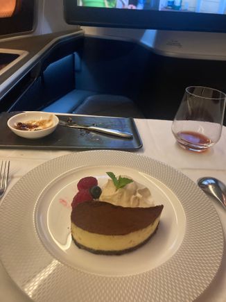 Nice desert.  Would have been better with desert wine. And was Tokaji.  For crying out loud I really like that stuff - like I really really like it.