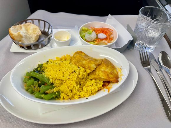 Medina chicken breast with basmati pilaf