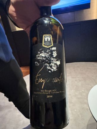 The lounge red wine from Tunisia. I really liked it - my first Tunisian wine ever. 