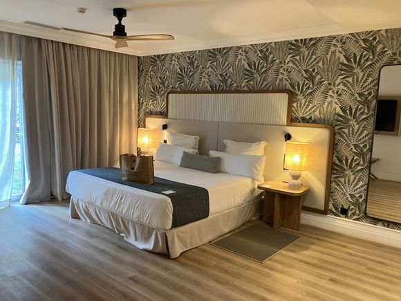 One of the bedrooms.