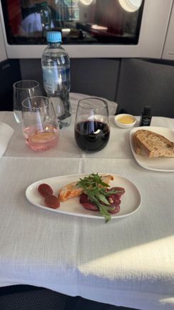 Spiced Chicken Breast with glass of Sacred Hill Helmsman