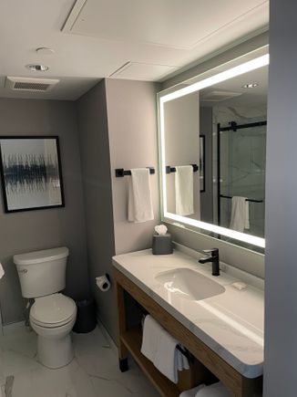 Bathroom Vanity Bathrooms seem a bit tight in width but still nice
