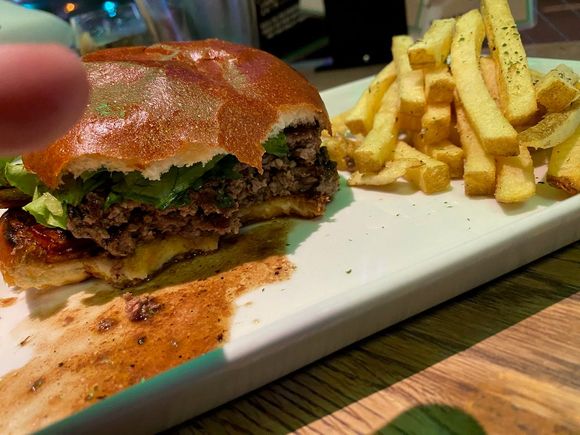 Sorry for not taking a picture before the first bite...