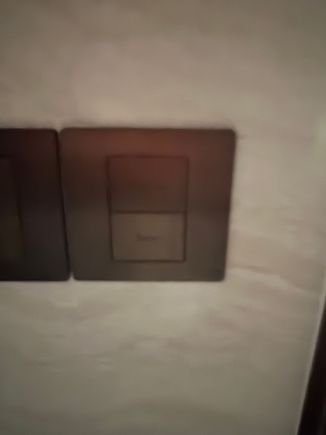 When lights are off. 