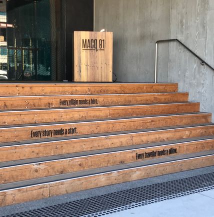Hotel entrance