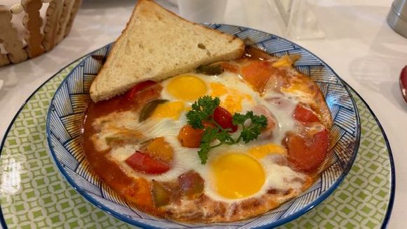 Obo Cozido Portugis, from the breakfast ala carte menu