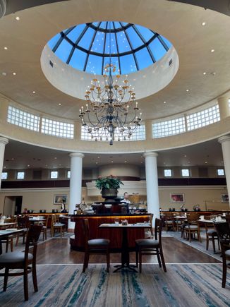 Breakfast at main restaurant 