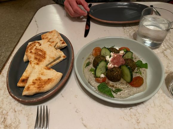 Piper Dinner: Whipped Eggplant (excellent)