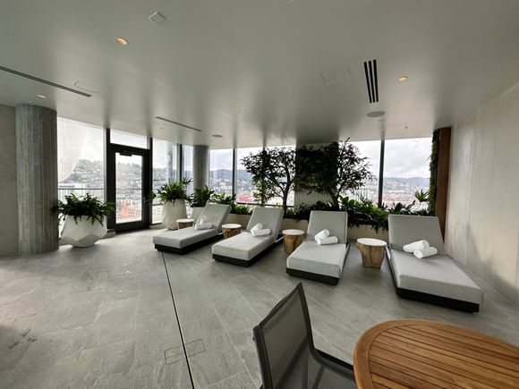 Pool area
