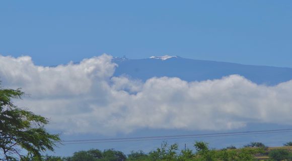 Mauna Kea - snow in Hawaii 