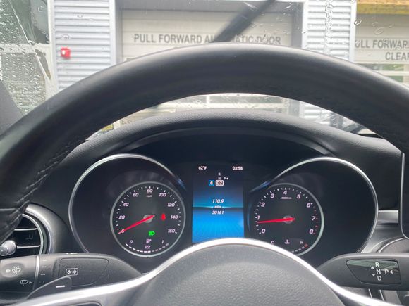 And for good measure, a loaner return to my local Merc dealer where I do the same thing.