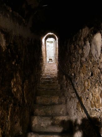 Castle stairs.