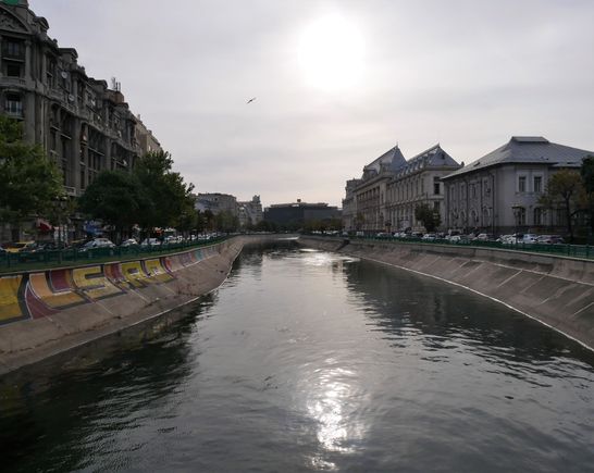 Dâmbovița river. For centuries it was the main source of drinking water for the city.