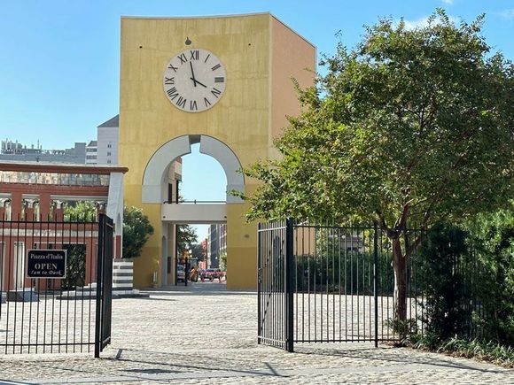 Clock Tower at Piazza D'Italia