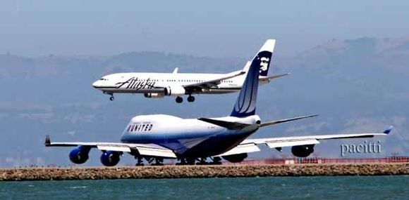 Jets at San francisco Airport