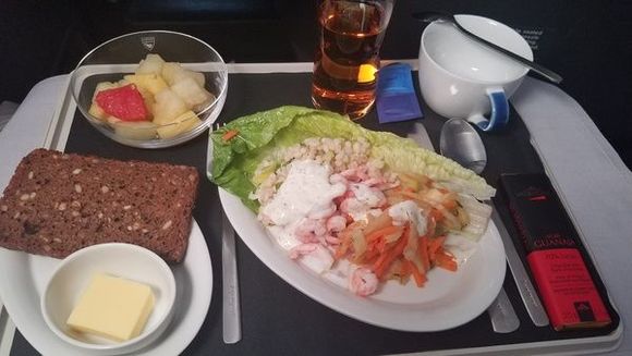 Second meal service was decent
