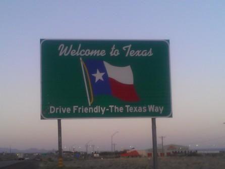TX State Sign