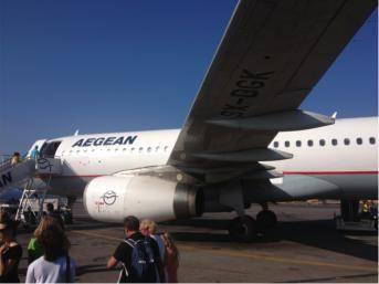 aegean plane her