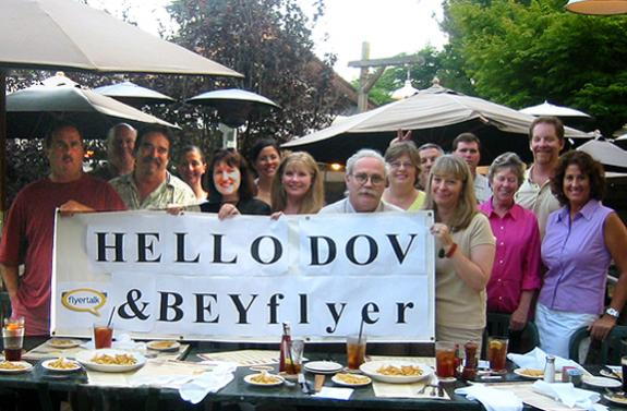 At the SAN dinner at Karl Strauss Brewery during the conflict between Israel and Lebanon, we sent a message to Dov and BEY. July 24, 2006.