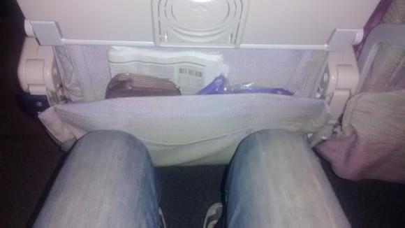 Obligatory legroom shot