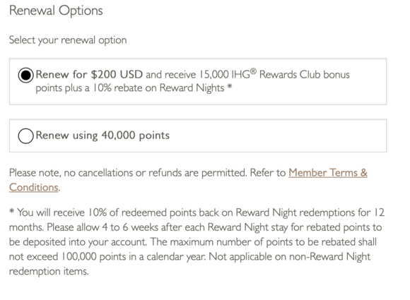 As Fanjet says, these are the two options. The 10% rebate makes the first a no-brainer for me. 