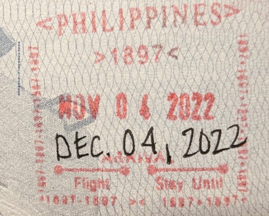 Recent 30-day entry stamp